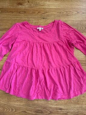 SUNDRY Pink Shirt Size 1